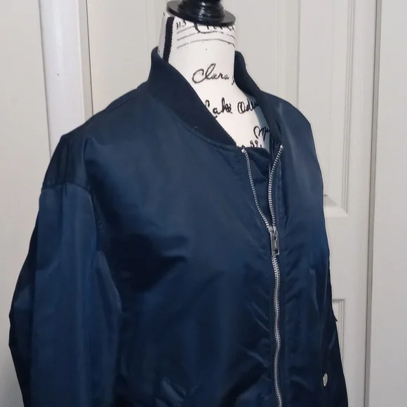 Blue Bomber Jacket - Picture 6 of 11